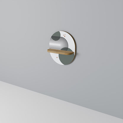 ORBITAL DECOR Art Shelf