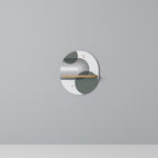 ORBITAL DECOR Ovales Kunstregal in Eiche-Optik