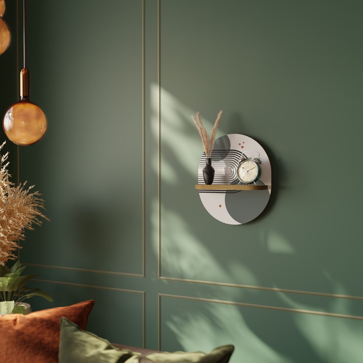 ORBITAL DECOR Art Shelf