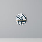 SHADOW SYMPHONY Oval Art Shelf In Oak Effect