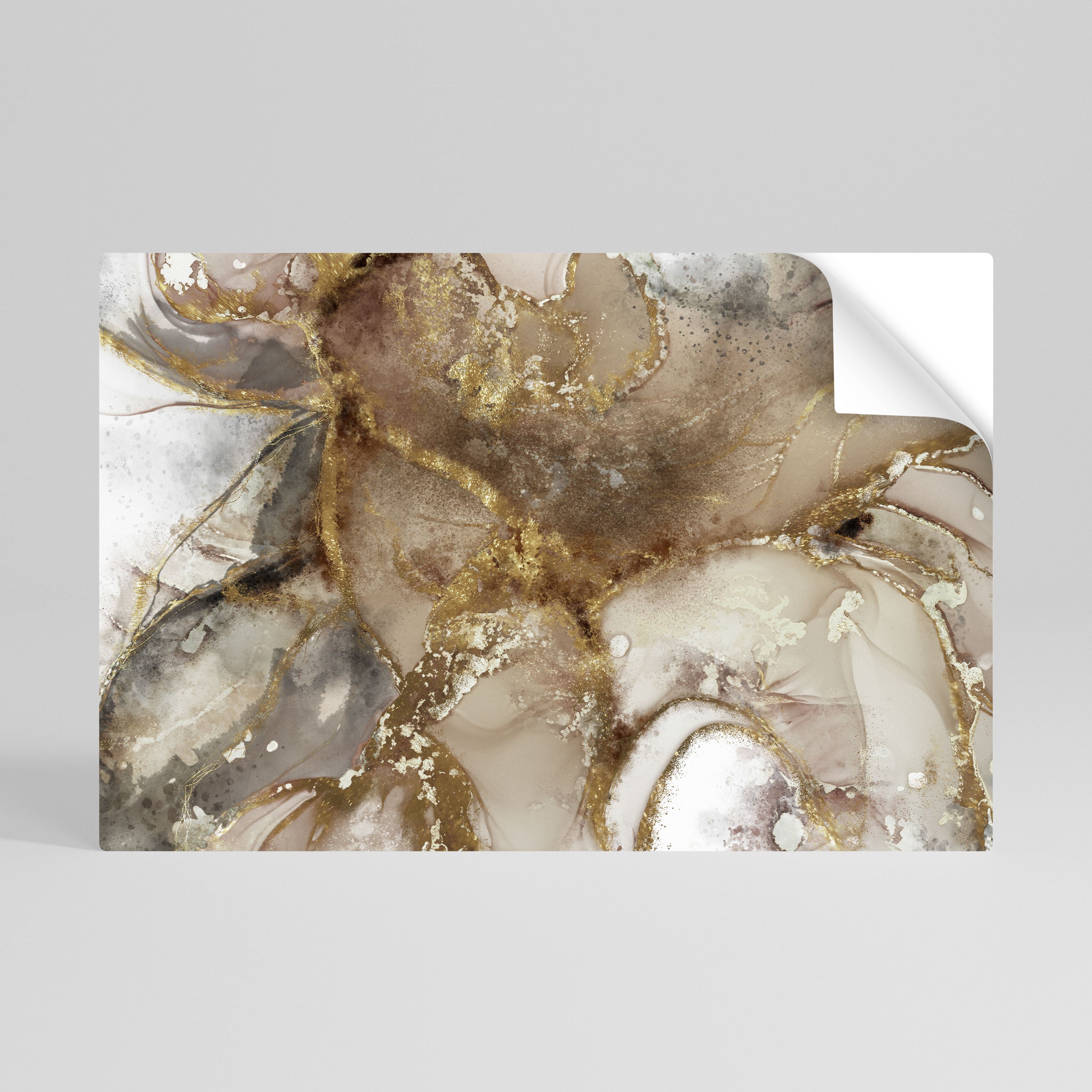 CALMING STREAMS Selbstklebendes Horizontal-Poster