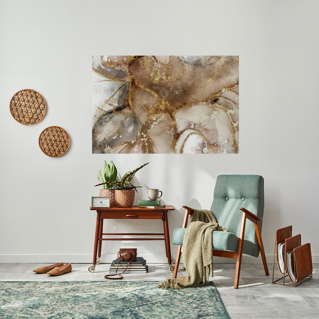 CALMING STREAMS Selbstklebendes Horizontal-Poster