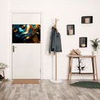 GOLDEN SERENITY Selbstklebendes Horizontal-Poster