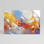 COLORFUL REVERIE Selbstklebendes Horizontal-Poster