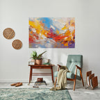 COLORFUL REVERIE Selbstklebendes Horizontal-Poster