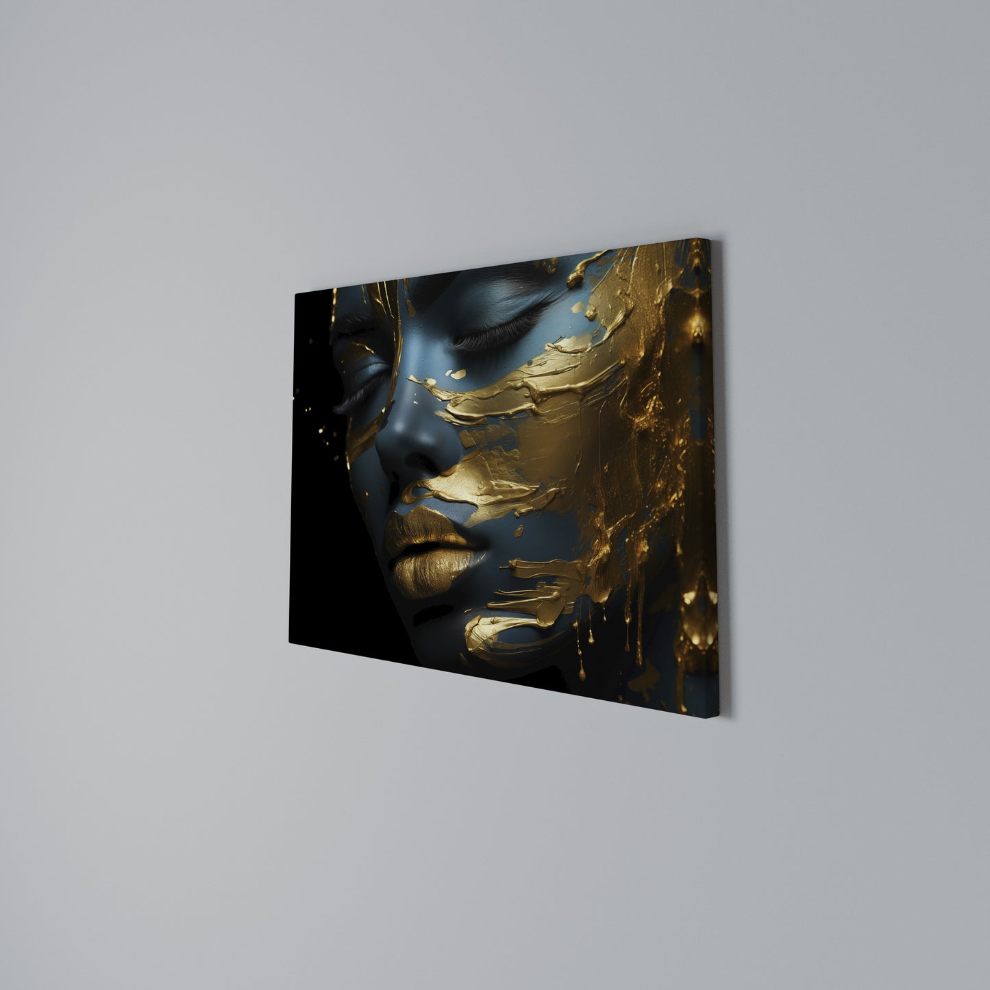 GLOWING ELEGANCE Horizontal Canvas Print