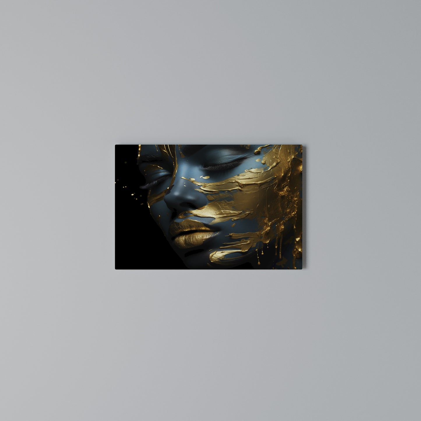 GLOWING ELEGANCE Horizontal Canvas Print
