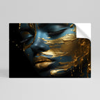 GLOWING ELEGANCE Selbstklebendes Horizontal-Poster