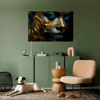 LUSTROUS BEAUTY Selbstklebendes Horizontal-Poster