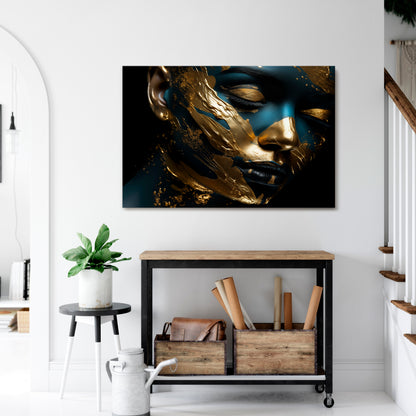 GILDED GRACE Horizontal Canvas Print
