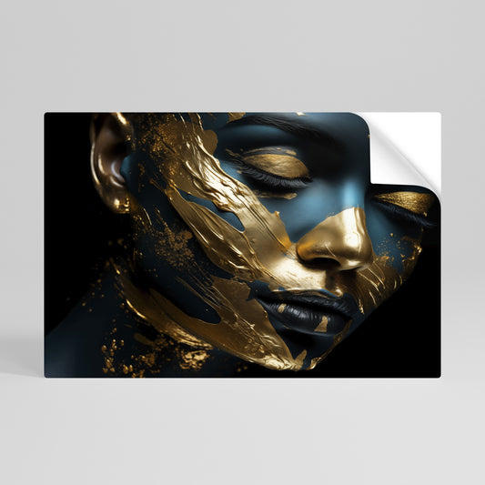 GILDED GRACE Peel and Stick Horizontal Poster