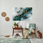 SERENE DRIFT Selbstklebendes Horizontal-Poster