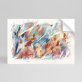DREAMLIKE PALETTE Selbstklebendes Horizontal-Poster