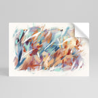 DREAMLIKE PALETTE Selbstklebendes Horizontal-Poster