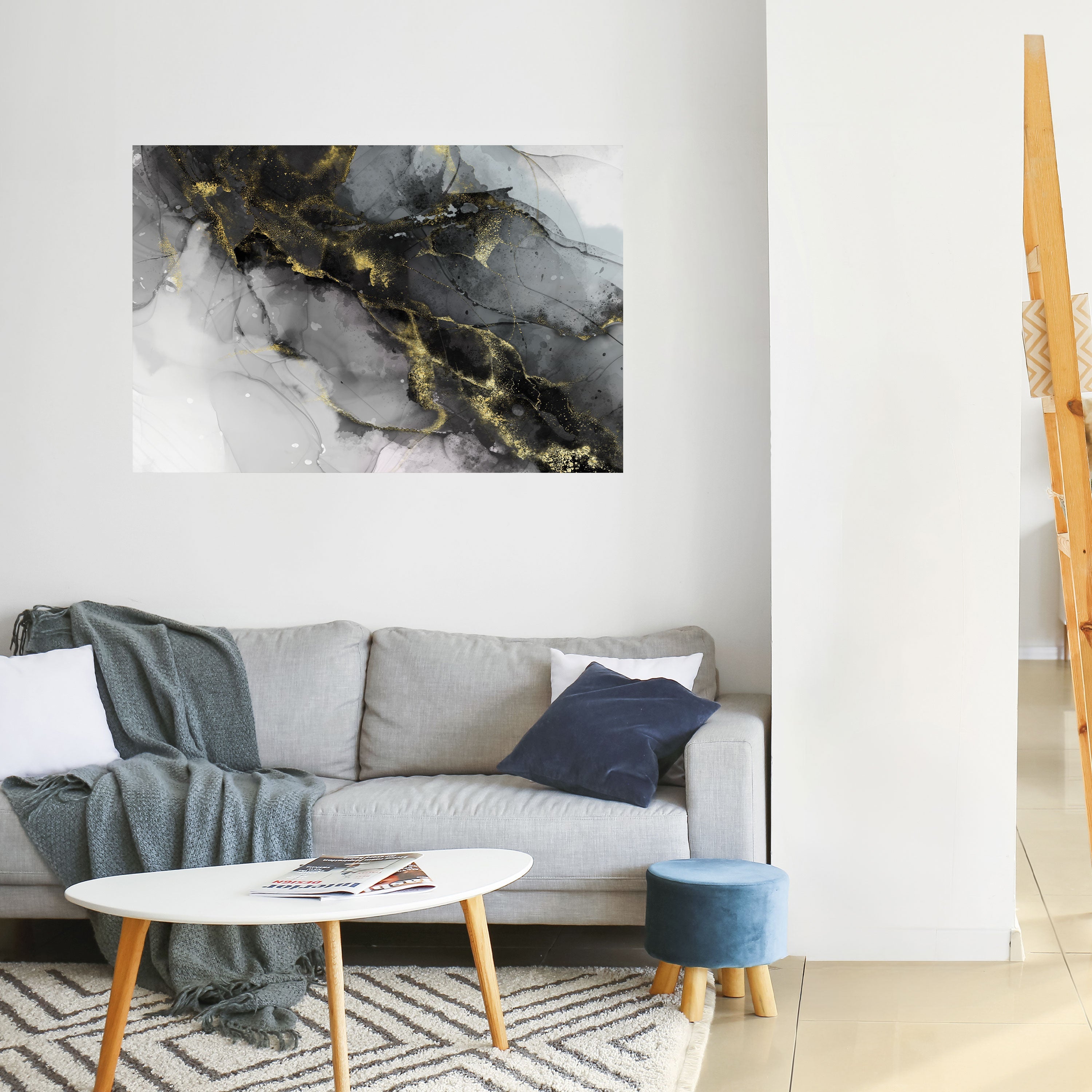 TRANQUIL WHISPERS Selbstklebendes Horizontal-Poster