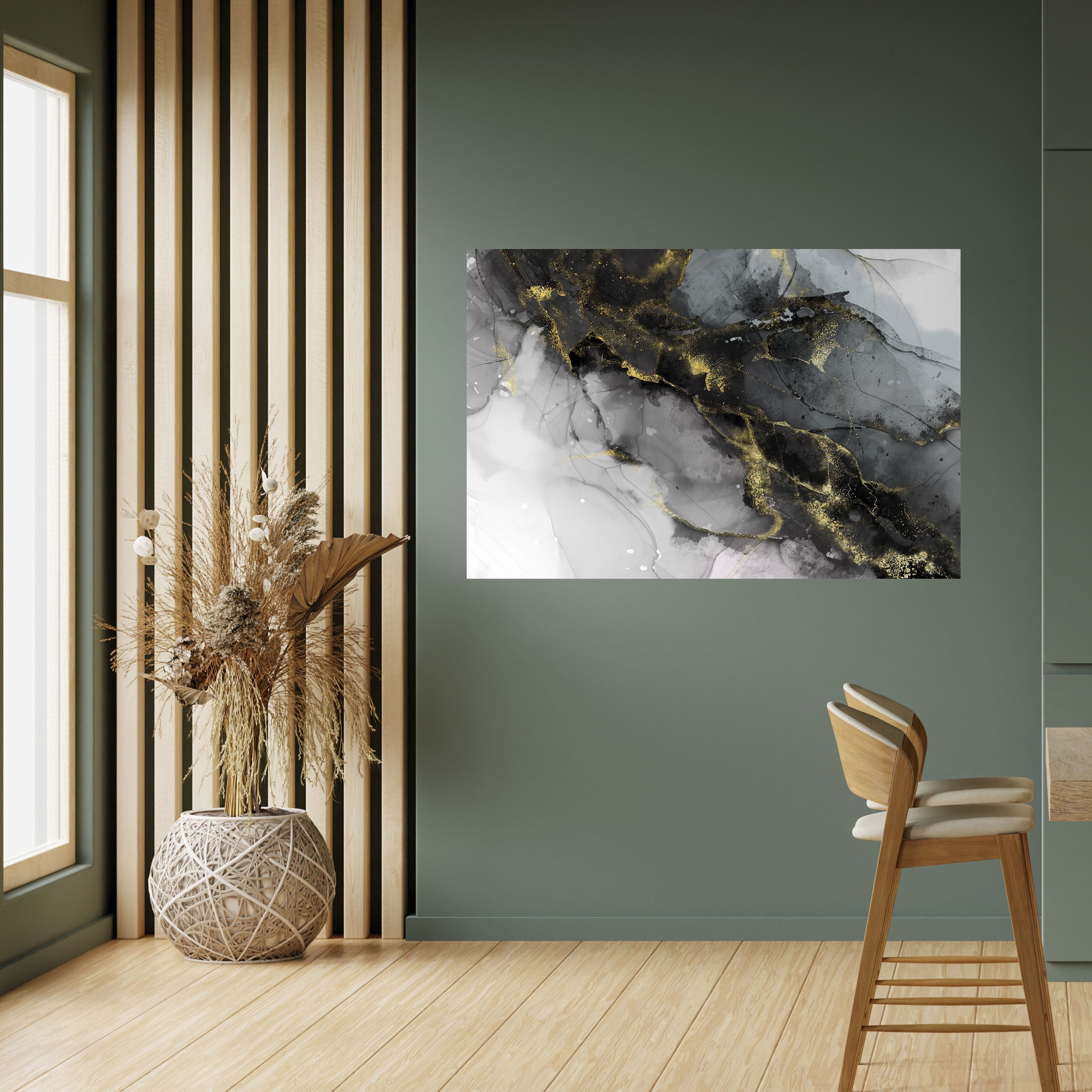 TRANQUIL WHISPERS Selbstklebendes Horizontal-Poster