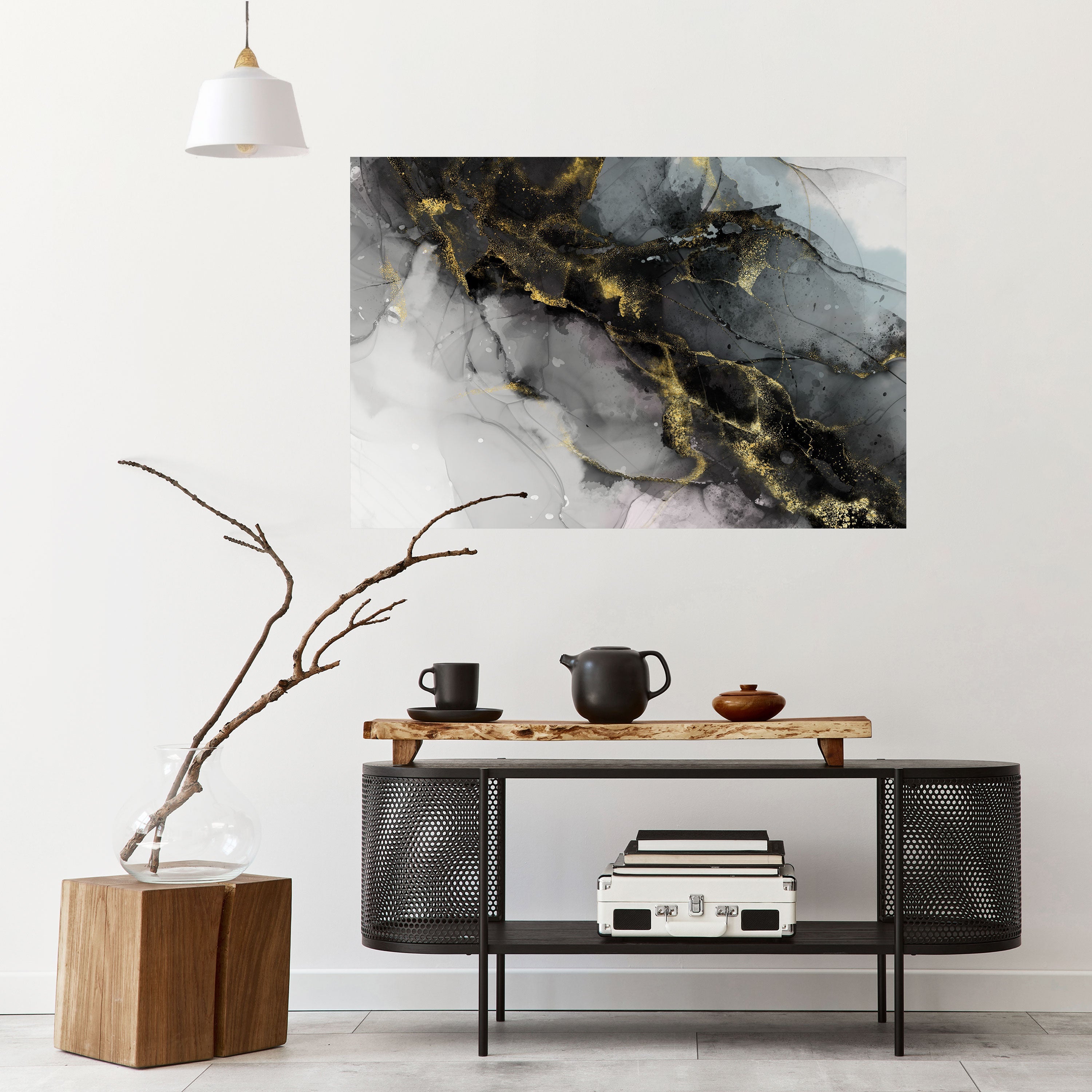 TRANQUIL WHISPERS Selbstklebendes Horizontal-Poster