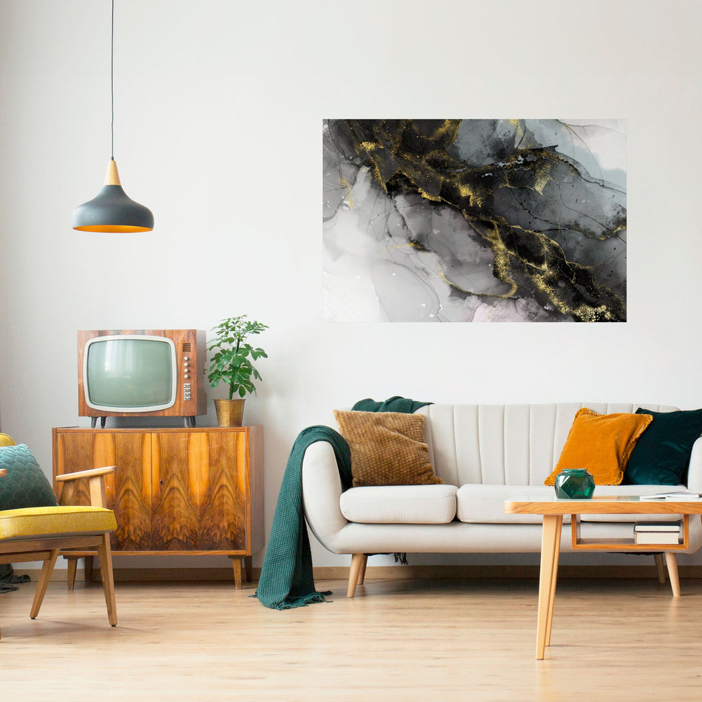 TRANQUIL WHISPERS Selbstklebendes Horizontal-Poster