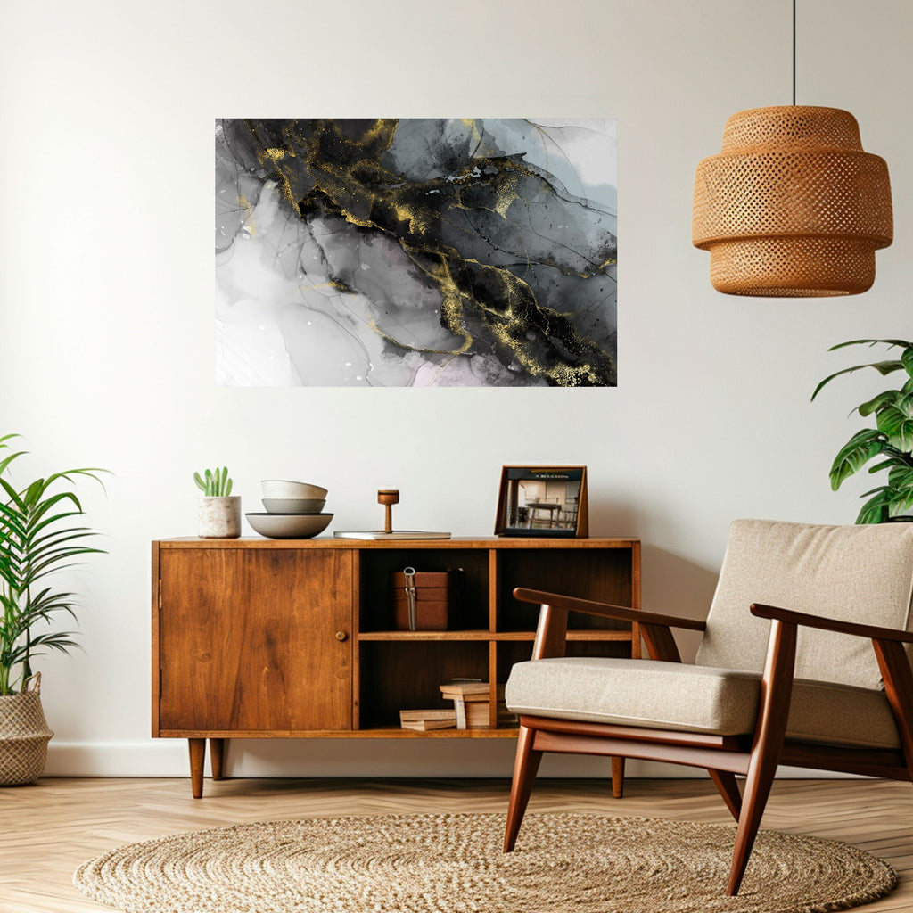 TRANQUIL WHISPERS Selbstklebendes Horizontal-Poster