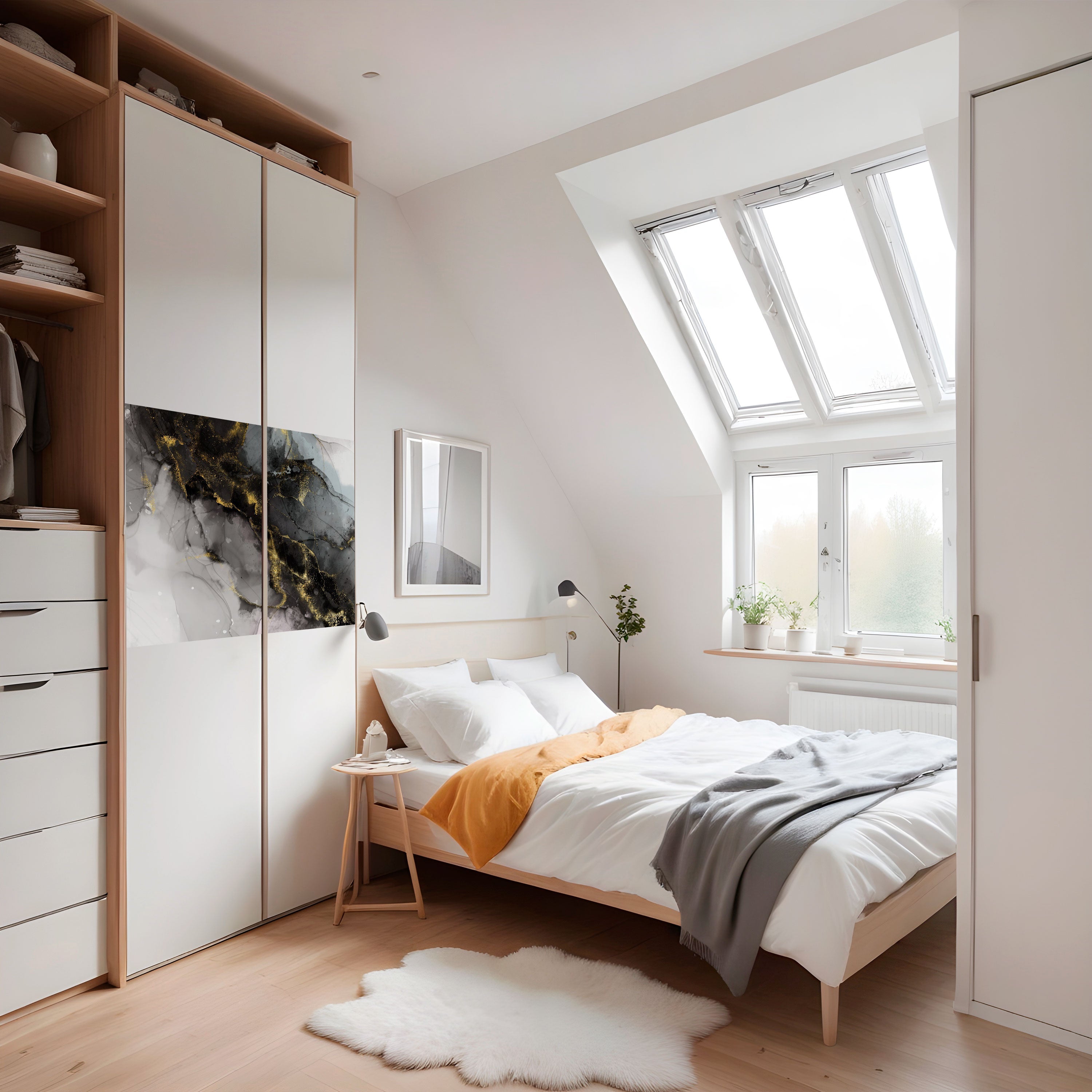 TRANQUIL WHISPERS Selbstklebendes Horizontal-Poster