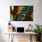 CLEAR CREATION Selbstklebendes Horizontal-Poster