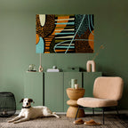 CLEAR CREATION Selbstklebendes Horizontal-Poster