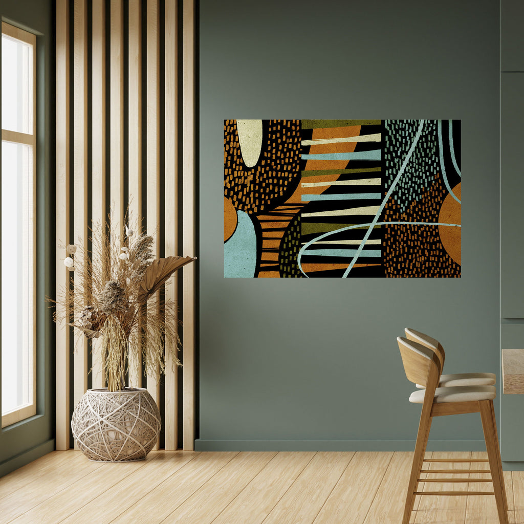 CLEAR CREATION Selbstklebendes Horizontal-Poster