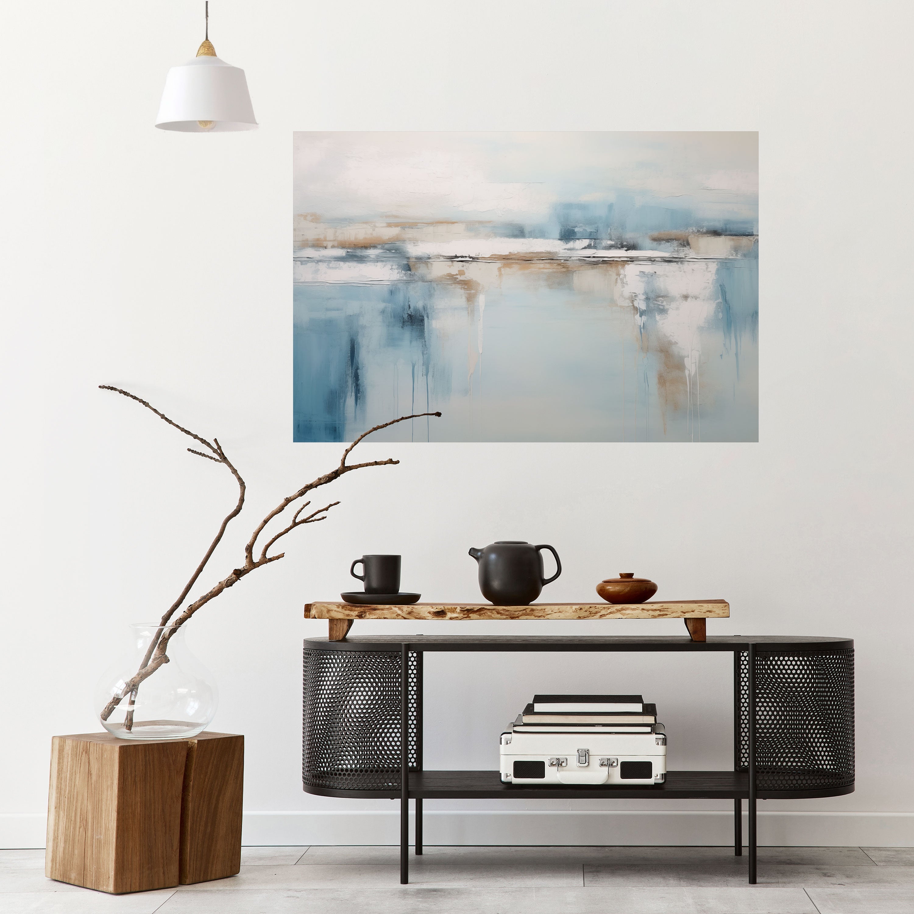 INDYGO SHADOW Selbstklebendes Horizontal-Poster