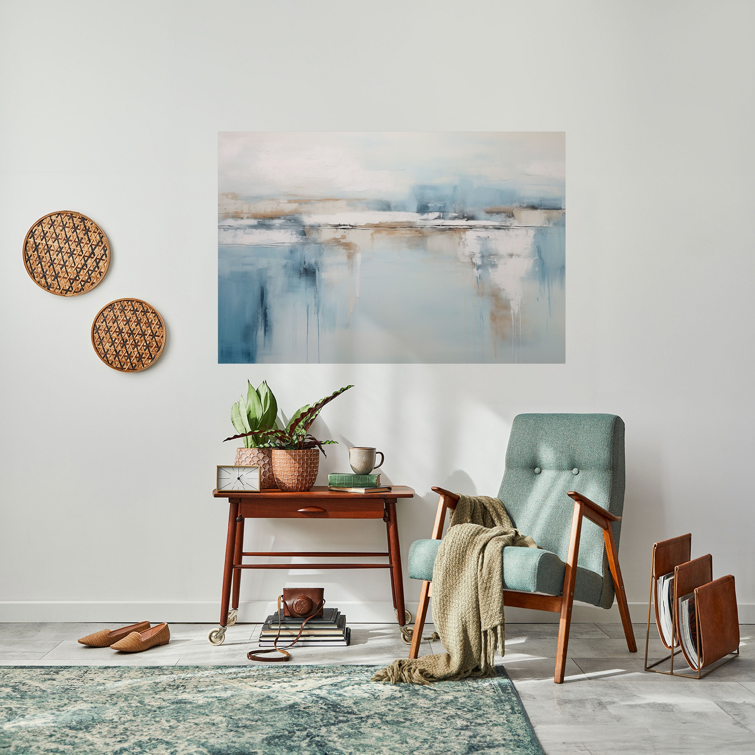 INDYGO SHADOW Selbstklebendes Horizontal-Poster