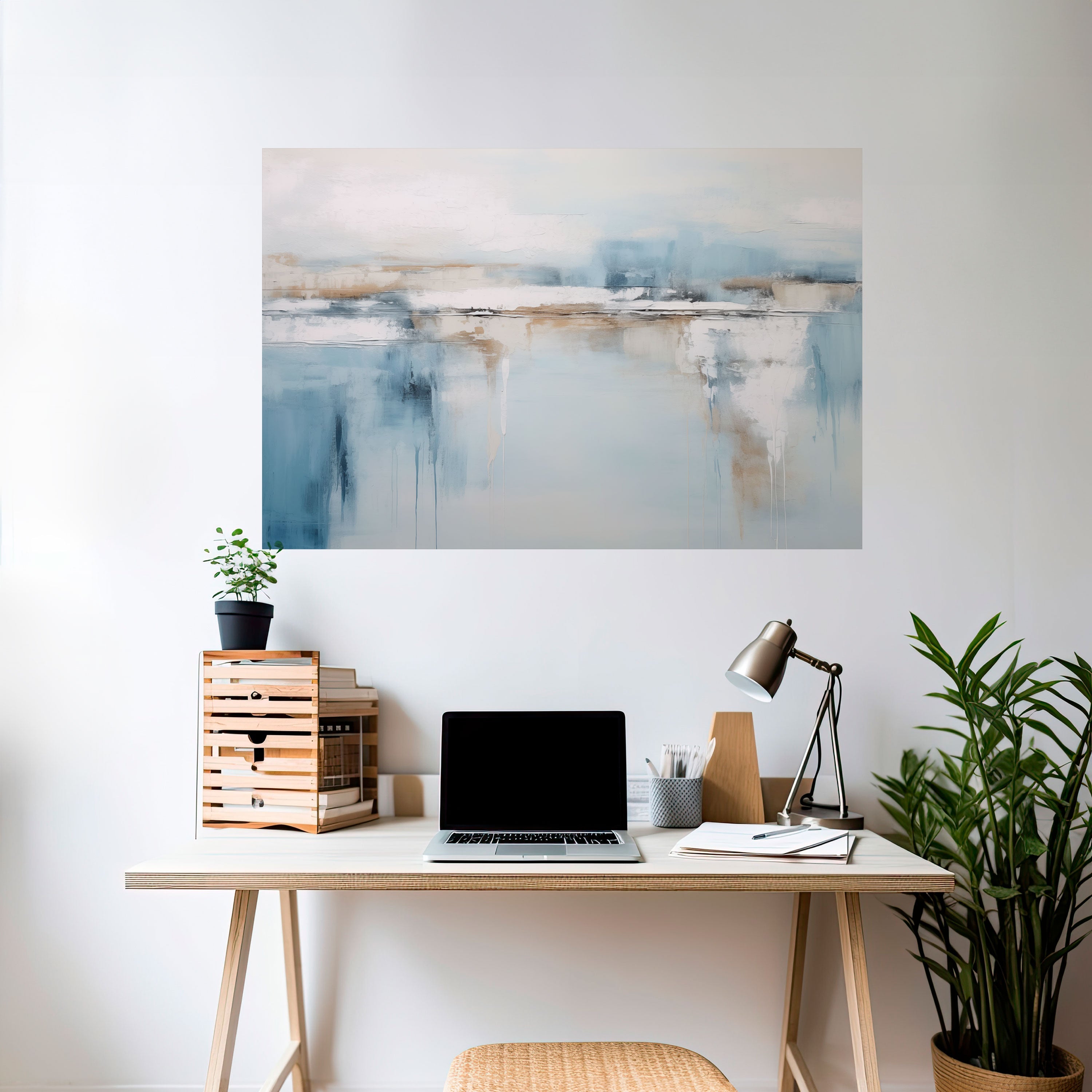 INDYGO SHADOW Selbstklebendes Horizontal-Poster