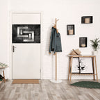 STEEL CAPTURE Selbstklebendes Horizontal-Poster