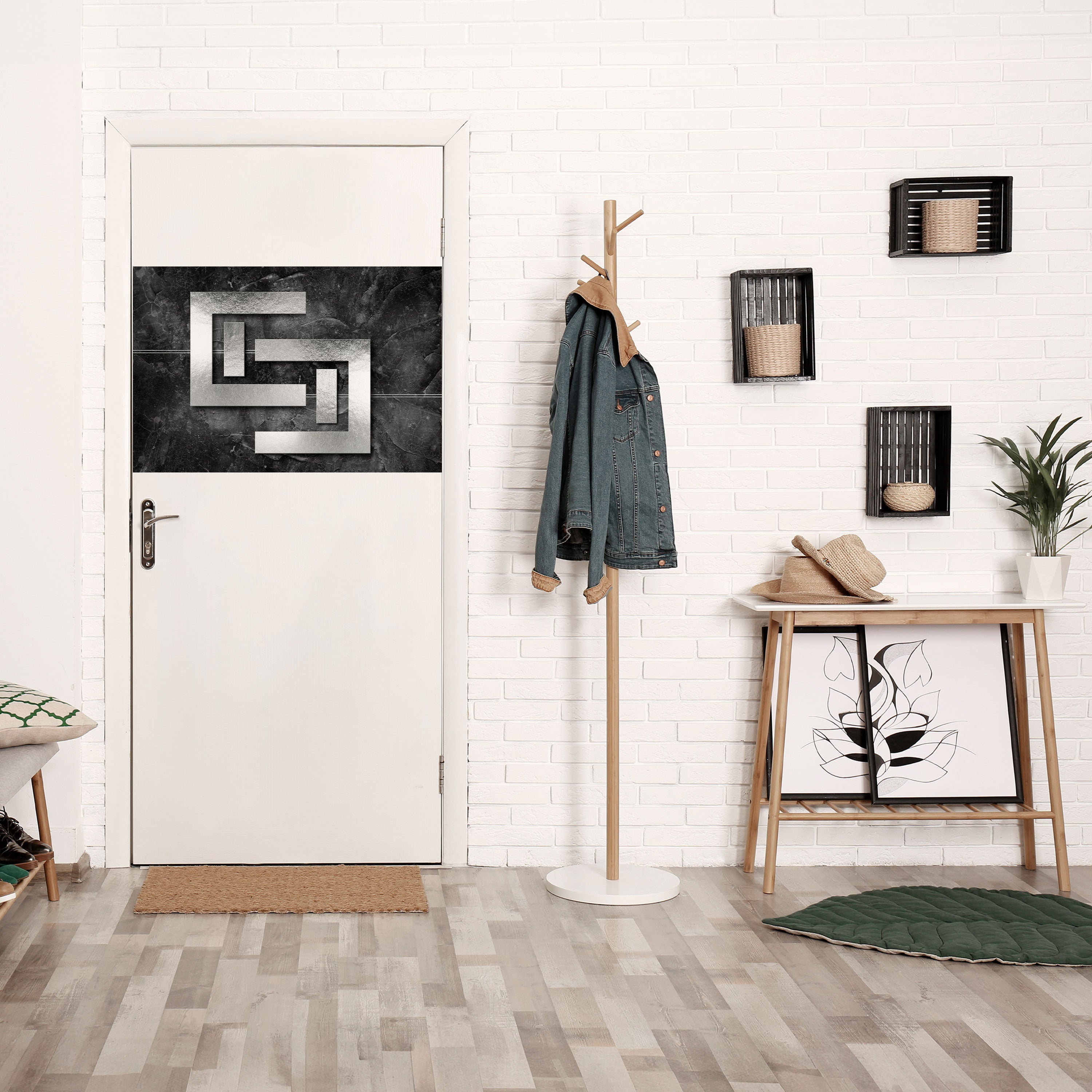 STEEL CAPTURE Selbstklebendes Horizontal-Poster