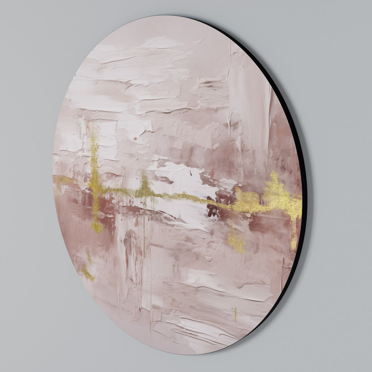PROSECCO IMPRESSION Rundes Wandbild