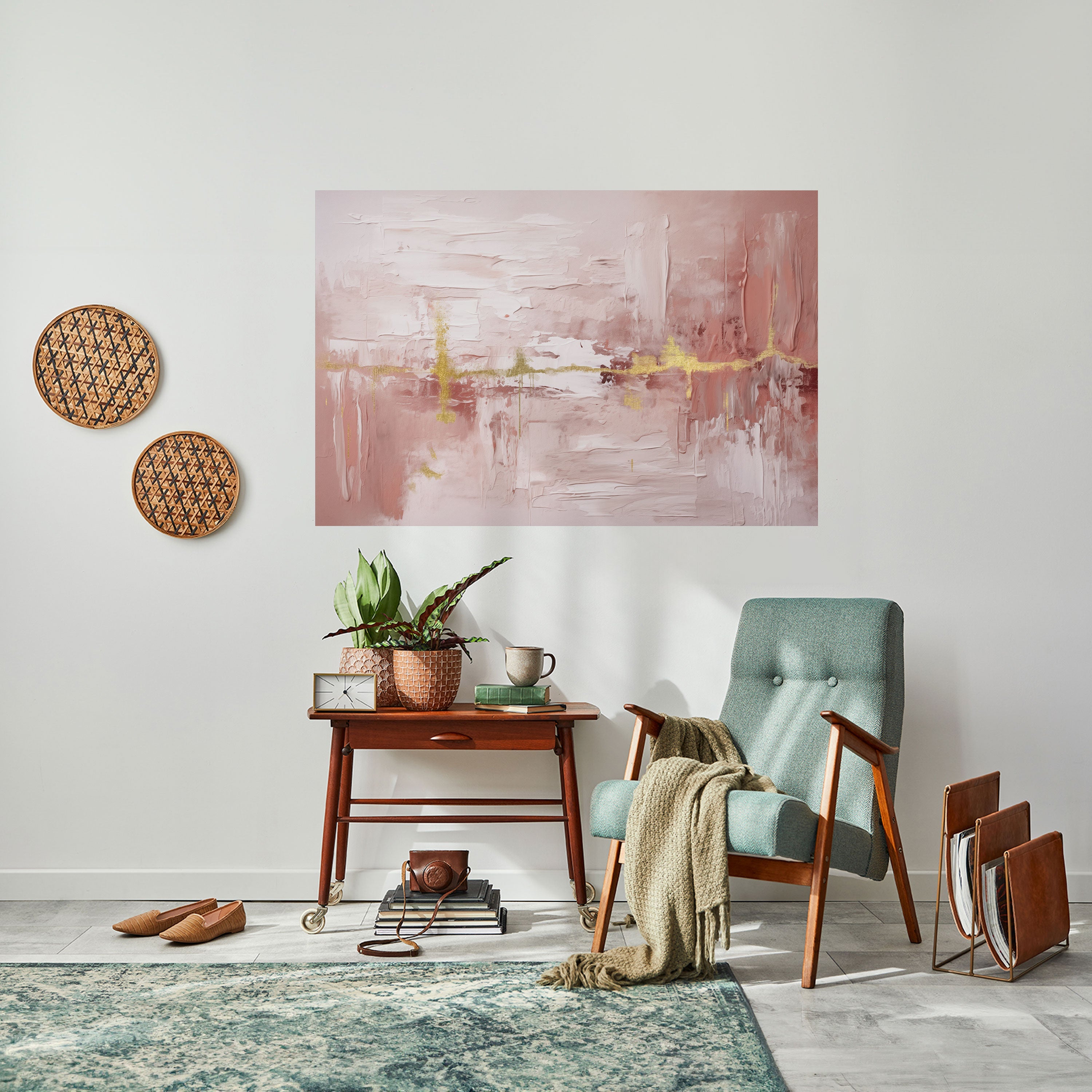 PROSECCO IMPRESSION Selbstklebendes Horizontal-Poster