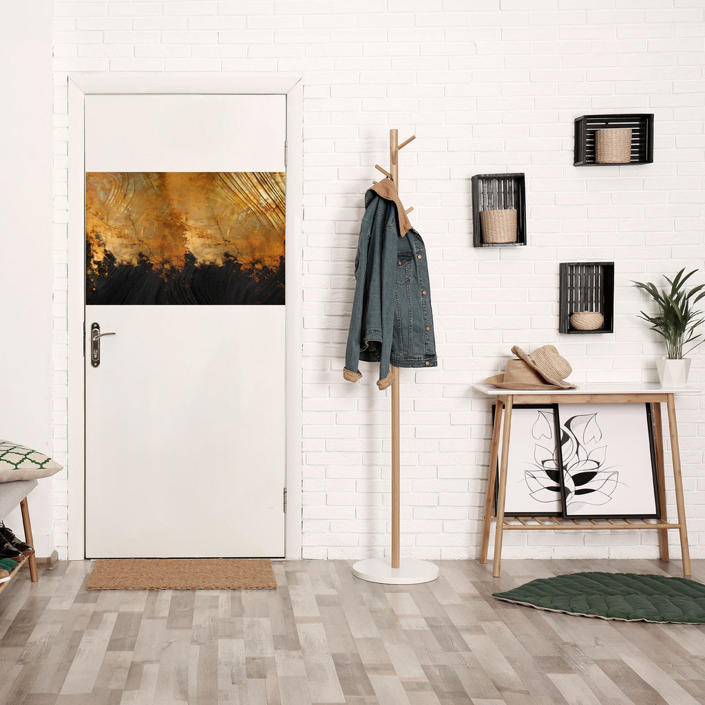 FLUID EMBER Selbstklebendes Horizontal-Poster