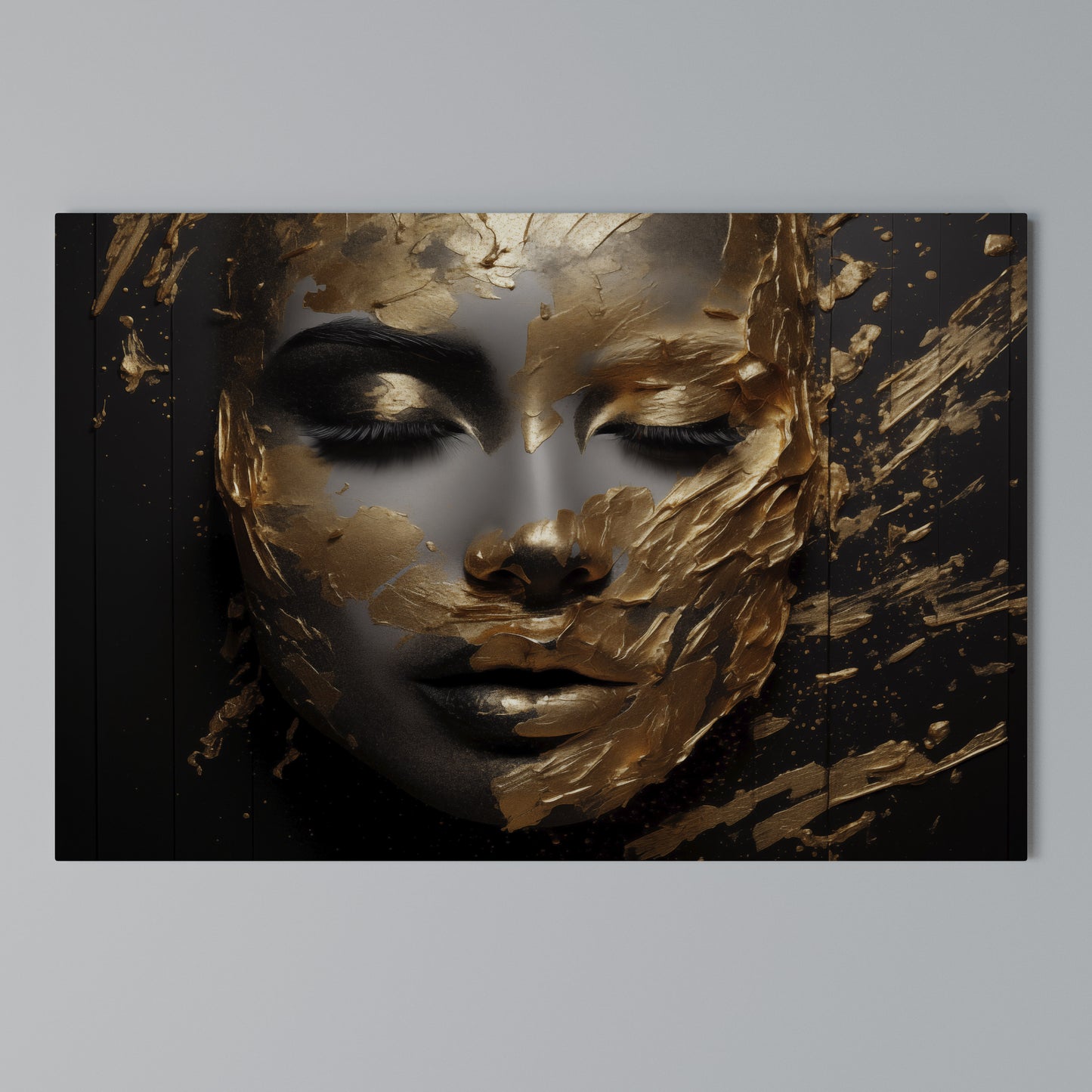 SHIMMERING ELEGANCE Horizontal Canvas Print