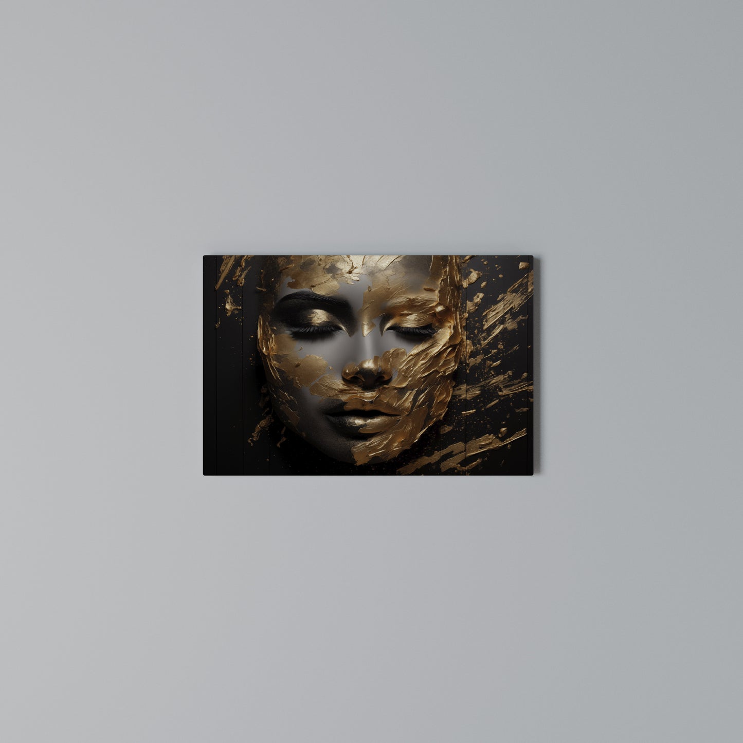 SHIMMERING ELEGANCE Horizontal Canvas Print