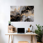 MYSTIC VEINS Selbstklebendes Horizontal-Poster