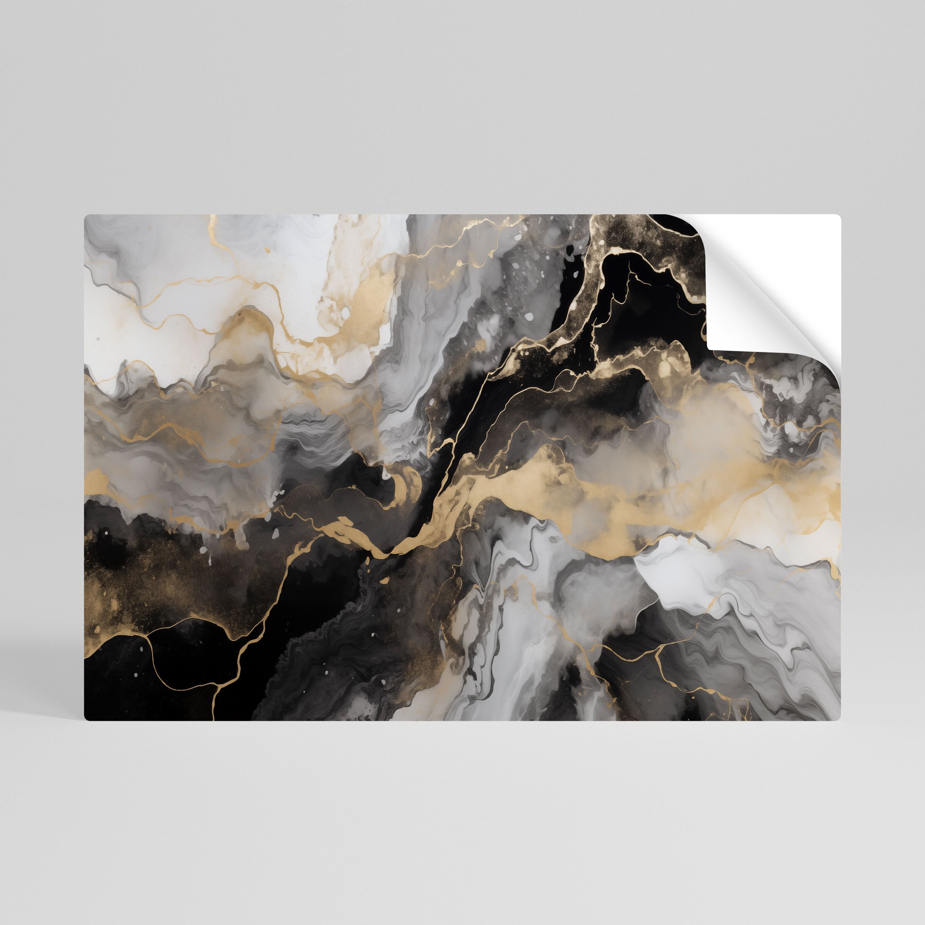 MYSTIC VEINS Selbstklebendes Horizontal-Poster