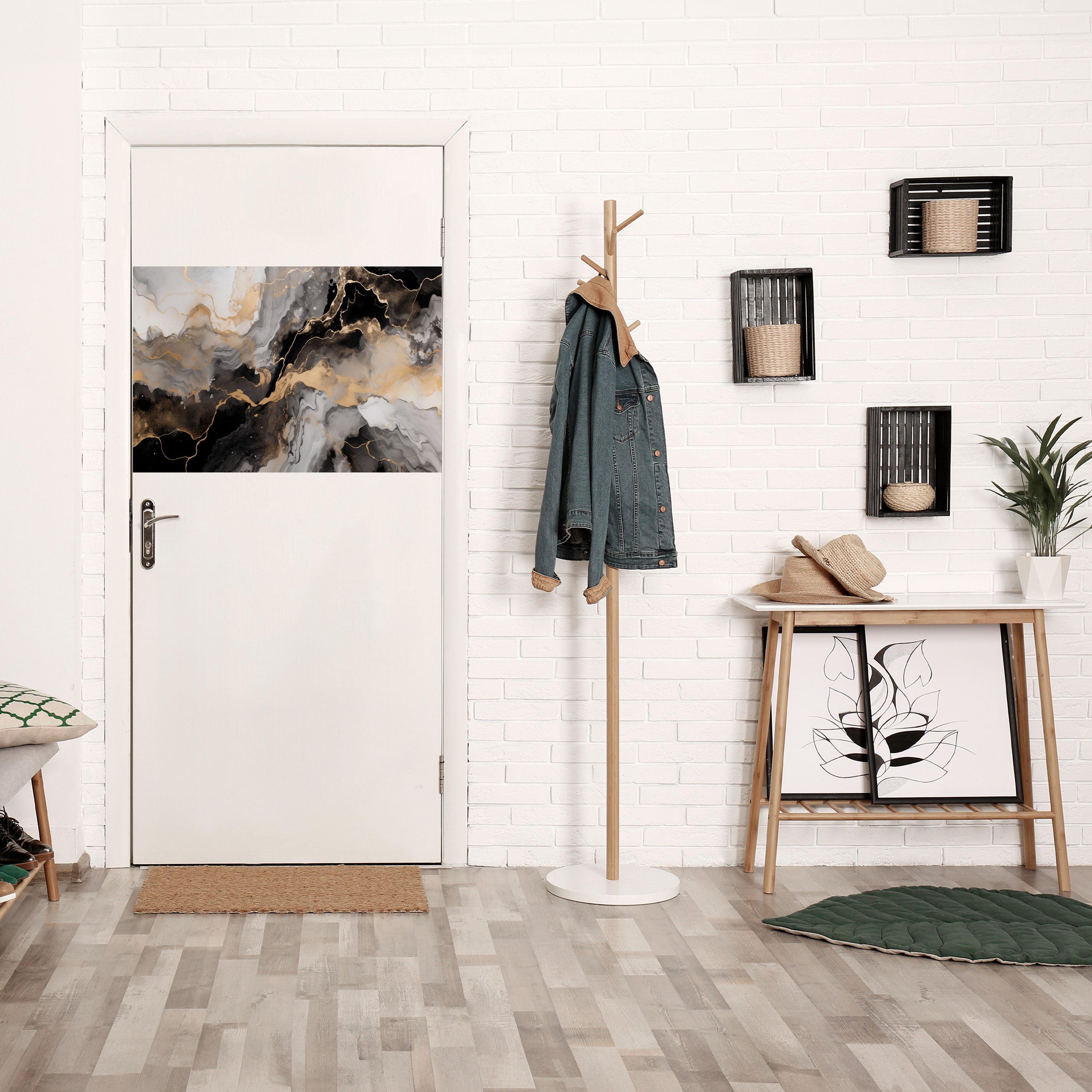 MYSTIC VEINS Selbstklebendes Horizontal-Poster