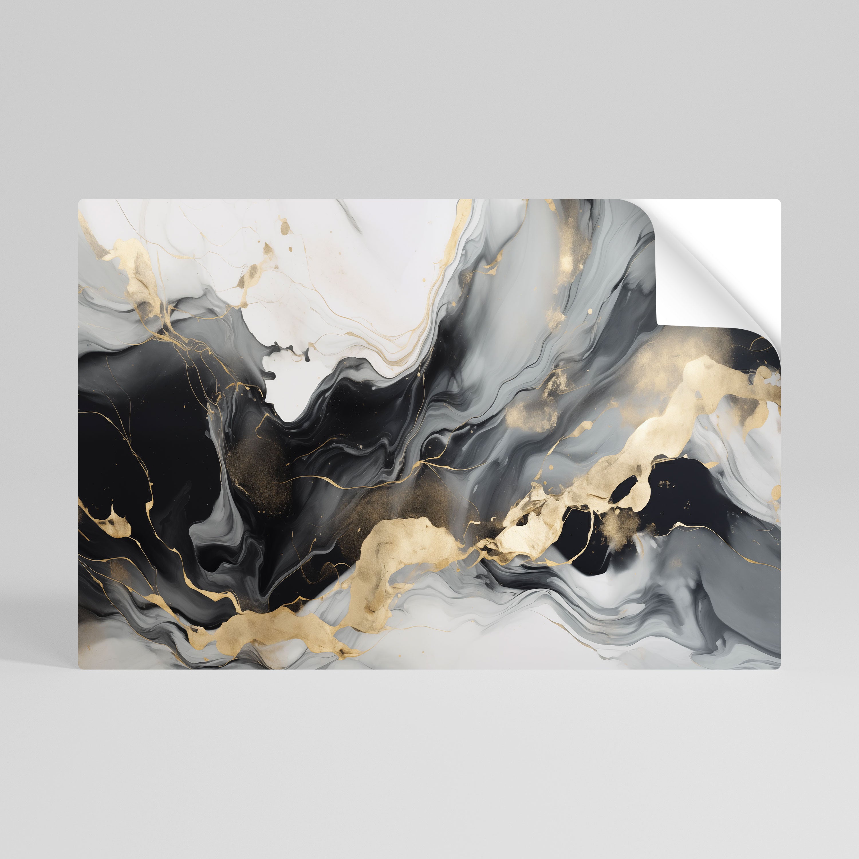 HARMONIOUS VEINS Selbstklebendes Horizontal-Poster