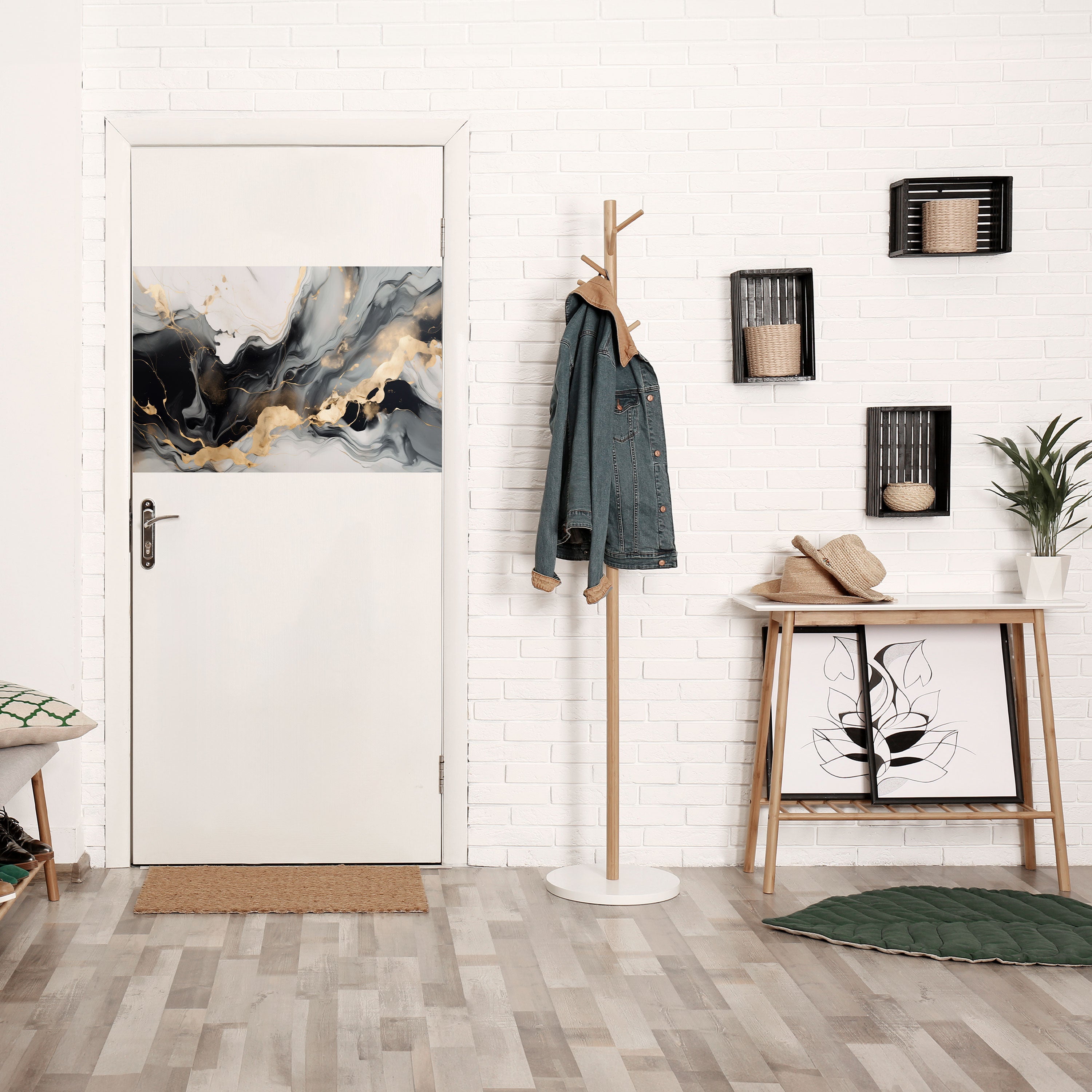 HARMONIOUS VEINS Selbstklebendes Horizontal-Poster