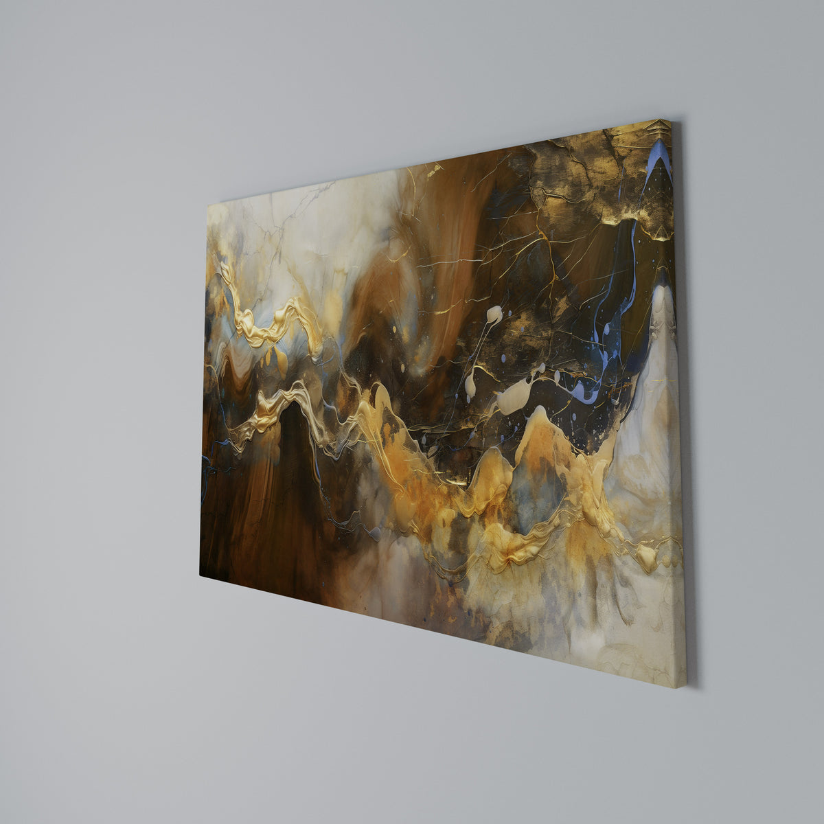 FLUID SYMPHONY Horizontal Canvas Print