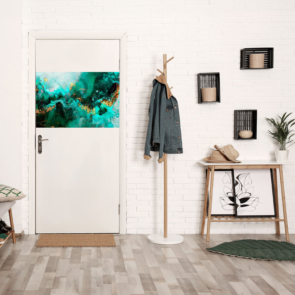 GRACEFUL WAVES Selbstklebendes Horizontal-Poster