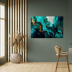 SUBLIME WHIRLS Selbstklebendes Horizontal-Poster