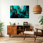 SUBLIME WHIRLS Selbstklebendes Horizontal-Poster