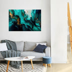 SUBLIME WHIRLS Selbstklebendes Horizontal-Poster