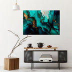 SUBLIME WHIRLS Selbstklebendes Horizontal-Poster