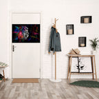 LION ARTISTRY Selbstklebendes Horizontal-Poster