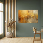 SEARING GLOW Selbstklebendes Horizontal-Poster